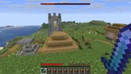 A raid starting in a village (Image via Mojang)